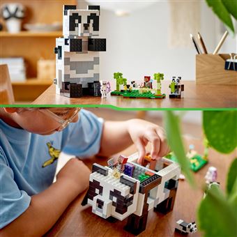 LEGO® Minecraft® 21245 Le refuge panda