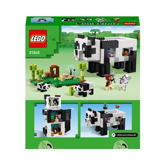 LEGO® Minecraft® 21245 Le refuge panda