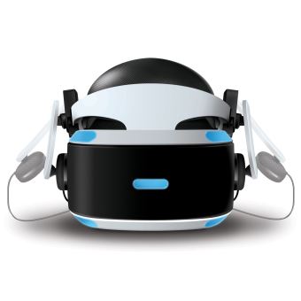 Casque Bionik Stéréo Blanc et noir pour Playstation VR Core