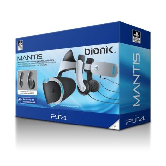 Casque Bionik Stéréo Blanc et noir pour Playstation VR Core