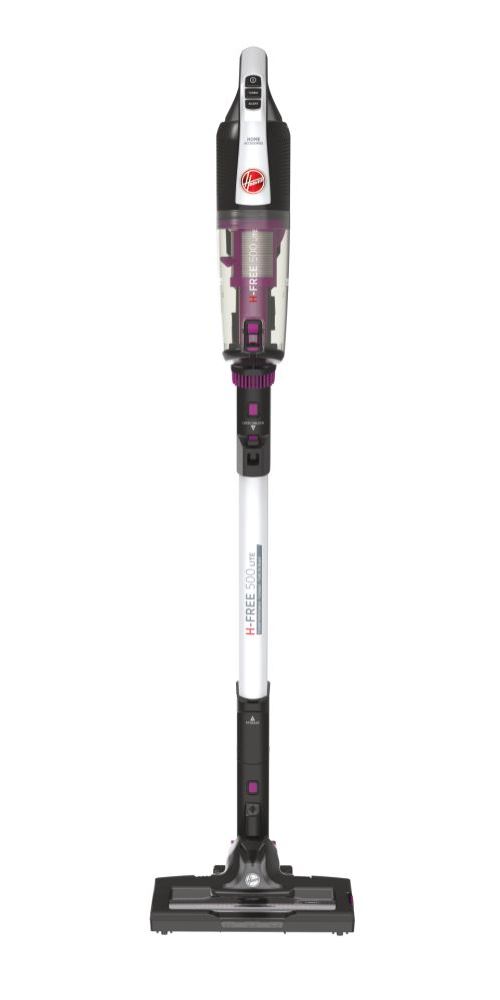 Aspirateur balai sans fil Hoover H-FREE 500 HF522LHS 22 V Silver et Magenta