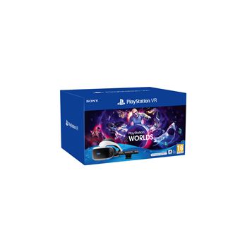 Pack Sony PlayStation VR MK5 + Caméra V2 + VR Worlds - Casque Réalité  virtuelle - Achat & prix