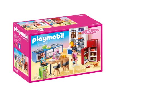 Playmobil Dollhouse 70206 Cuisine familiale