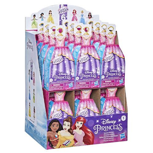 Mini poupée Disney Princesses mystères Modèle aléatoire