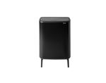 Poubelle Brabantia Bo Touch Bin Hi 2 x 30 L Noir