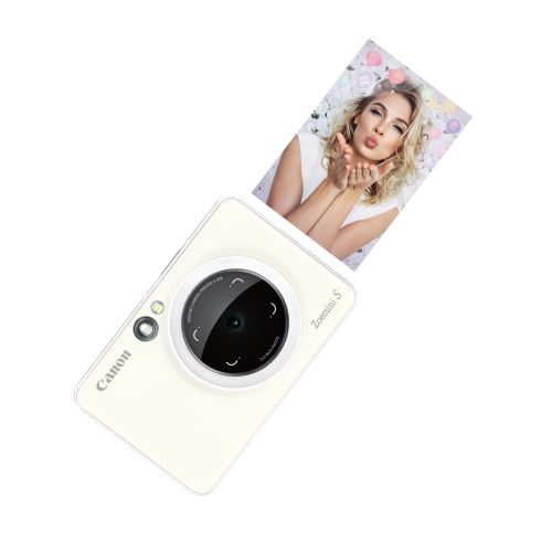 Appareil photo instantané et imprimante portable Canon Zoemini S Blanc Exclusivité Fnac