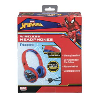 Jeu éducatif et électronique Ekids Casque Bluetooth Kidsafe Bluetooth Spiderman