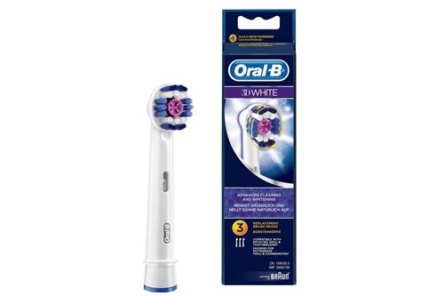 Brossette ORAL B EB 18 X 3 3 D WHITE