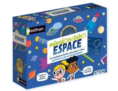 Jeu Scientifique Nathan Mission Labo Espace