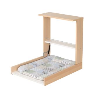 Table à langer murale en bois Geuther Wicki Beige - 1
