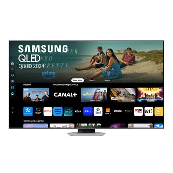 TQ85Q80D QLED Dolby Atmos 4K IA 216cm 2024