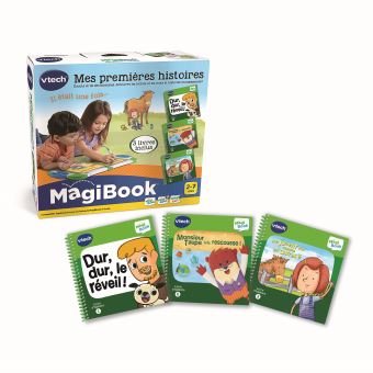 Pack Vtech MagiBook 3 livres Mes premières histoires