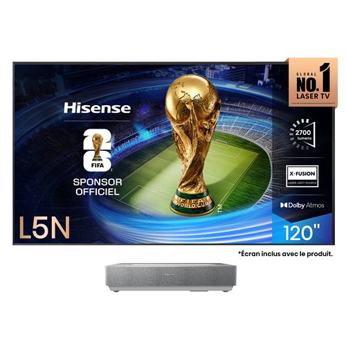 Vidéoprojecteur Hisense 120L5ND Laser TV 4K