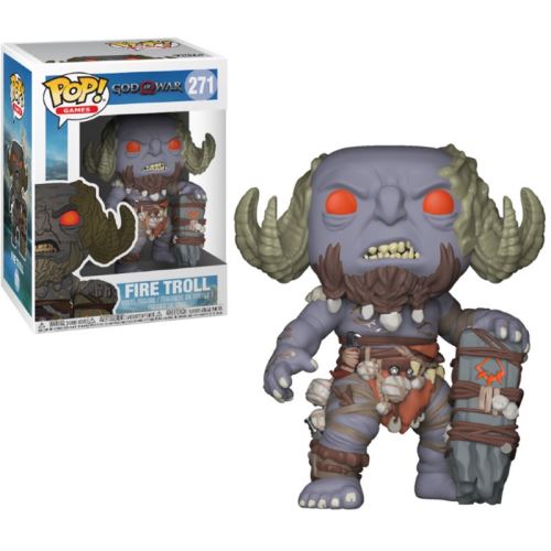 Figurine Funko Pop Games God of War Troll de Feu