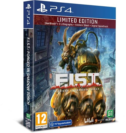 Pochette avant du jeu F.I.S.T Forged In Shadow Torch Edition Limitée PS4