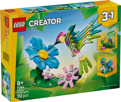 LEGO® Creator 31384 Animaux sauvages : le colibri coloré - vue 2