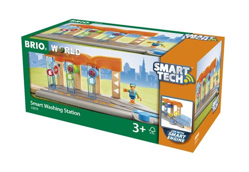 Station de lavage pour locomotive intelligente Brio