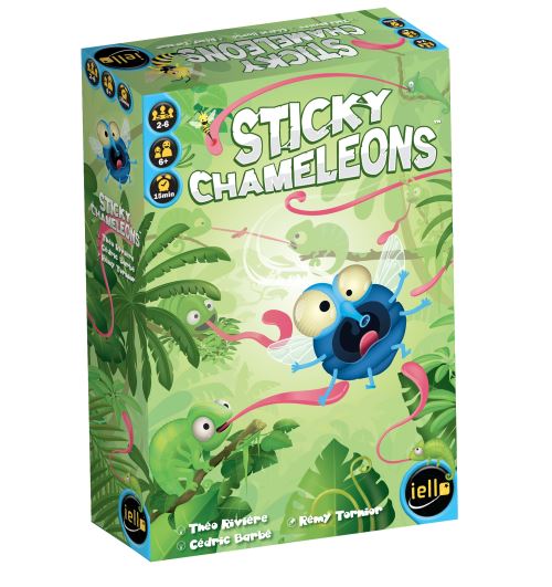 Jeu d'ambiance Iello Sticky Chameleons