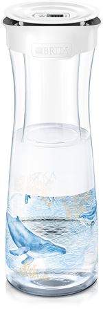 Bouteille filtrante avec 1 filtre MicroDisc inclus Brita Edition limitée Blanc