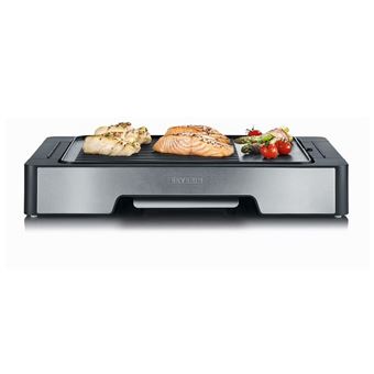 SEVERIN PG 8610 - Plancha/gril -électrique - 1120 cm ² - inox brossé/noir