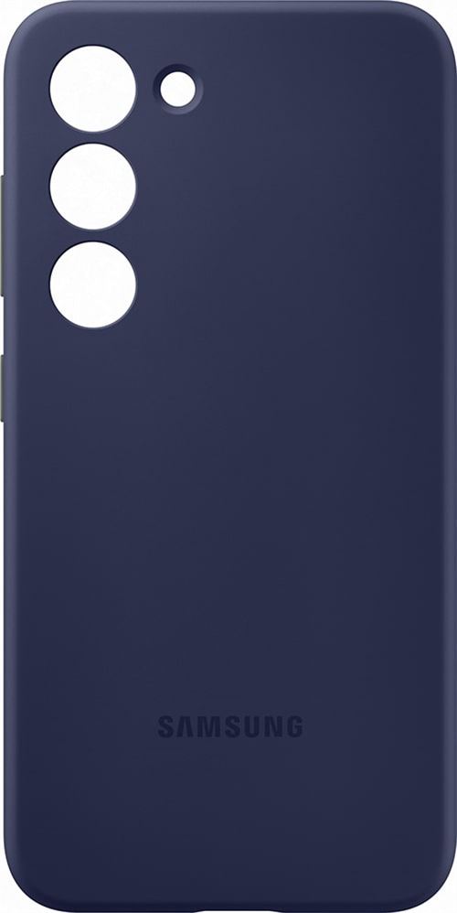 Coque en silicone pour Samsung Galaxy S23 5G Bleu