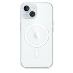 Apple - Coque de protection pour téléphone portable - compatibilité avec MagSafe - polycarbonate - clair - pour iPhone 15