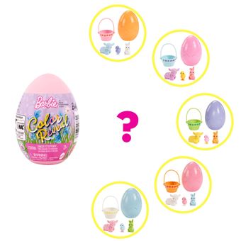 Poupée Barbie L’œuf de Pâques Color Reveal Modèle aléatoire