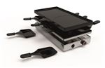 Koenig Gril Pizza/Raclette 4 en 1 Gril combiné pour pizza, raclette, grillades et crêpe