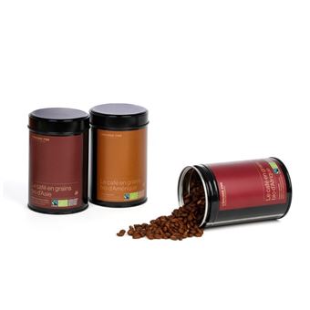 MALANGO COFFRET 3 CAFES GRAINS BIO