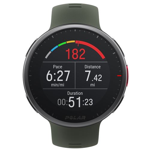 Pack Polar Premium Vantage V2 Pack multisporthorloge met gps en cardio Groen + Polar H10 hartslagsensor