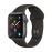 Apple Watch Series 4 40mm Kast van Space Grey Aluminium + Zwart Sportbandje_0