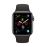 Apple Watch Series 4 40mm Kast van Space Grey Aluminium + Zwart Sportbandje_1