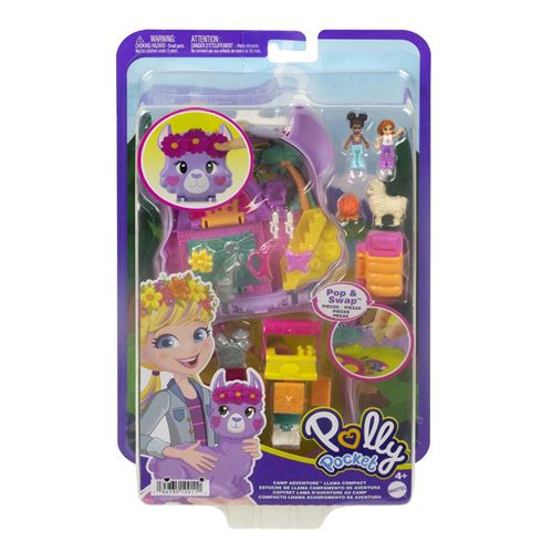 Maison De Poupée Polly Pocket Coffret Aventures Du Lama