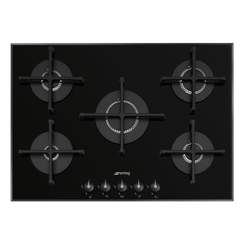 Plaque Gaz Encastrable Smeg Pv175B3 10300 W Noir