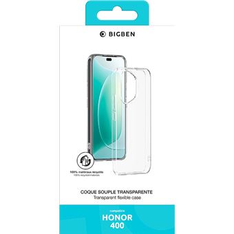 Coque souple Silisoft BigBen Connected Transparent pour Honor 400 - 1