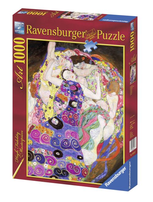 Puzzle 1000 Pièces Art Collection Ravensburger La Vierge Gustav Klimt