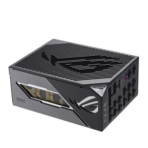 Alimentation PC modulaire ASUS ROG Thor Platinum III ARGB 1600W 80 PLUS Platinum noir et gris