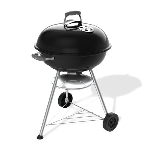 WEBER Holzkohlegrill »WEBER Compact Kettle Ø57 cm« - schwarz