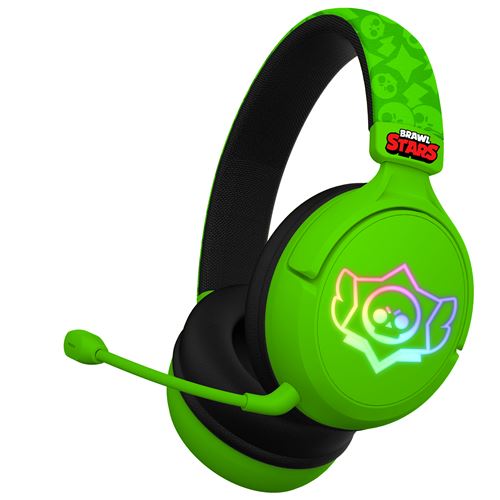 Casque pour console filaire Subsonic Brawl Stars Skull Vert et Noir