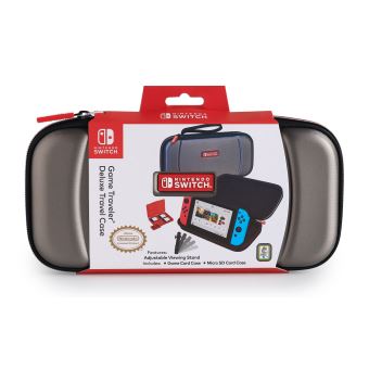 Pochette de transport BigBen Deluxe NNS28T Gris pour Nintendo Switch