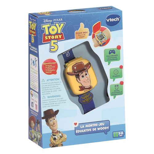 Montre Vtech Toy Story 5 La montre jeu éducative de Woody