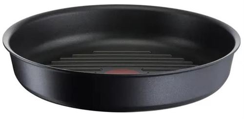 Poêle grill fonte d'aluminium Tefal Ingenio Eco Resist 26 cm Noir