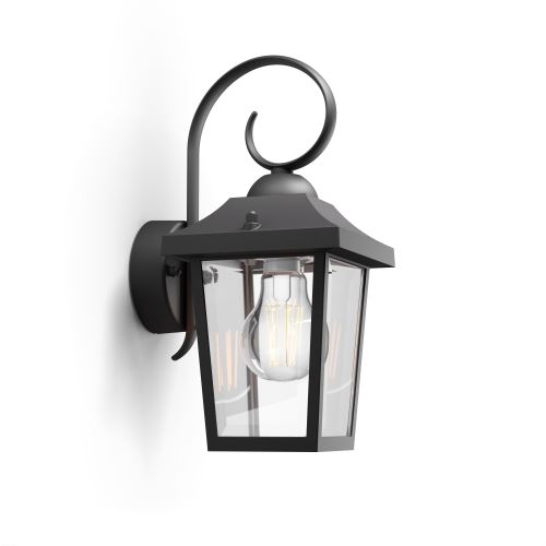 Applique murale Philips myGarden Buzzard Noir 230 V