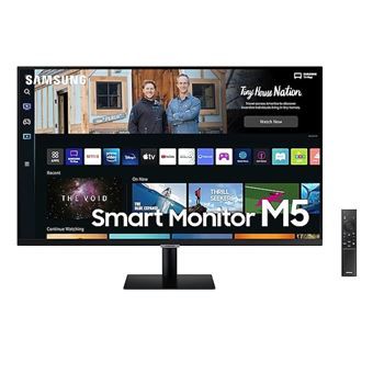 Ecran PC Samsung Smart Monitor M5 LS27BM500EUXEN 27" Full HD Noir