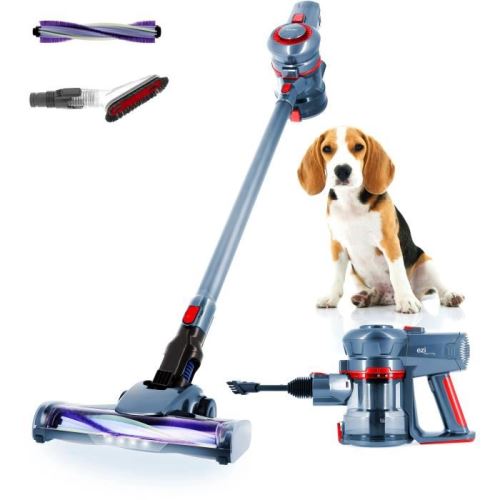 Aspirateur balai 2 en 1 spécial animaux de compagnie EZIclean® Cyclomax air animal 120W