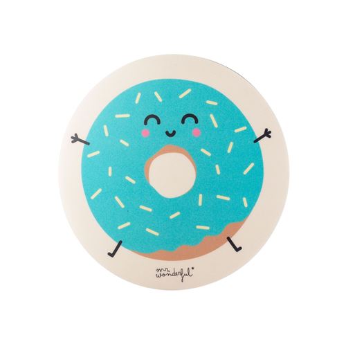 Tapis de souris rond Mr. Wonderful Edition Beignet