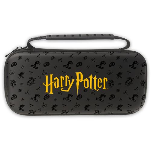 Sacoche rigide de rangement XL Freaks And Geeks Harry Potter pour Nintendo Switch/modèle OLED/Lite Noir