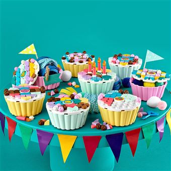 LEGO® DOTS 41926 Kit créatif de fête avec Cupcakes