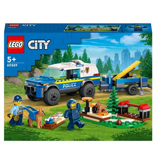 LEGO® City 60369 Le dressage des chiens policiers