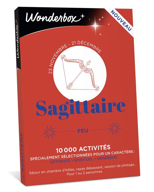 Coffret cadeau Wonderbox Sagittaire